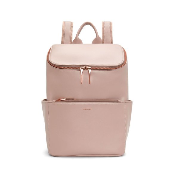 Matt & Nat Handbags - Matt and Nat Brave Loom Pink Backpack
